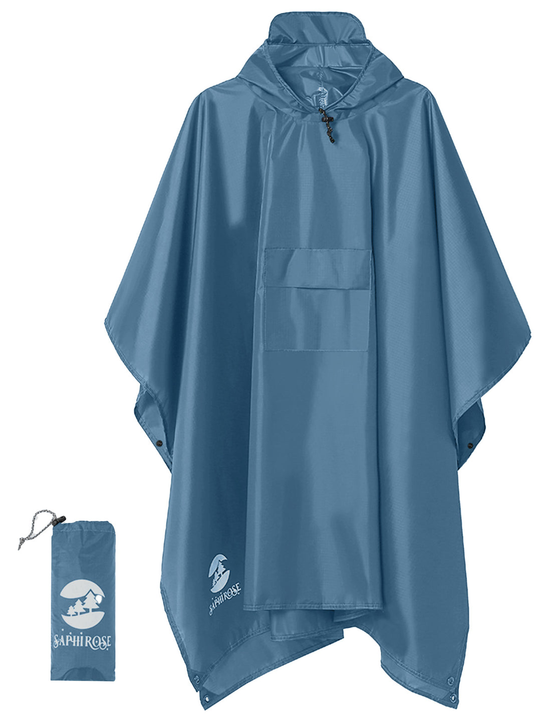 Outdoor Mens Rain Poncho, Mens Raincoat | SaphiRose